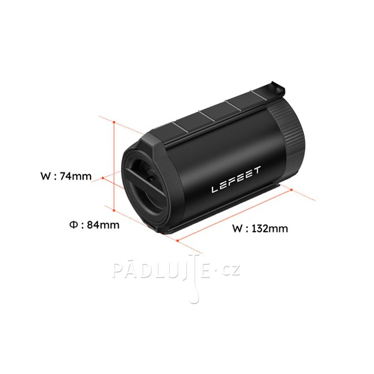 Náhradní baterie LEFEET 100 Wh battery BLACK