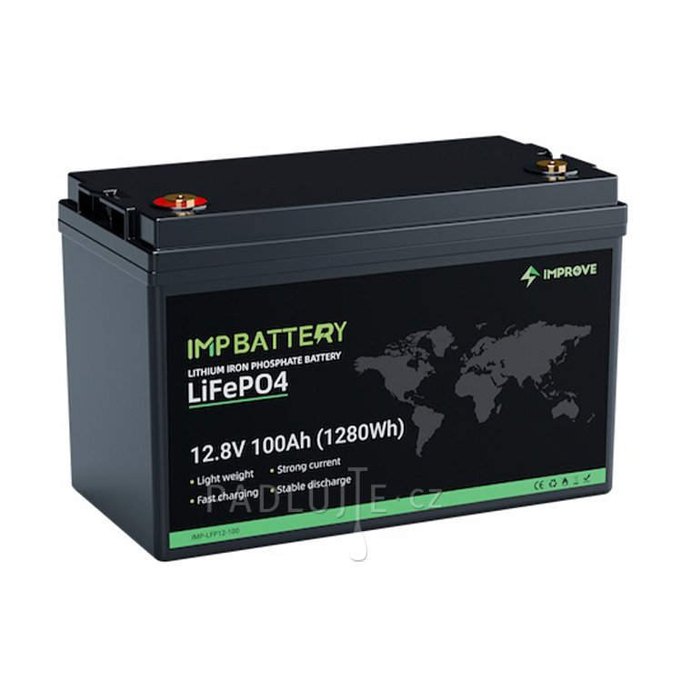 Baterie IMPROVE 12.8V LiFePO4