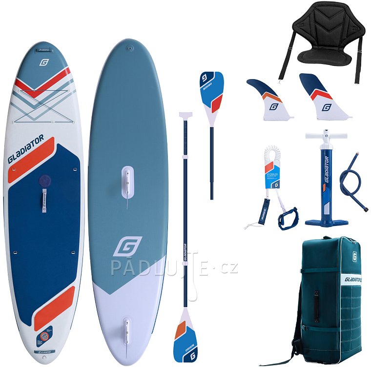 Paddleboard GLADIATOR WindSUP 10'7 2026 - nafukovací paddleboard, windsurfing a kajak