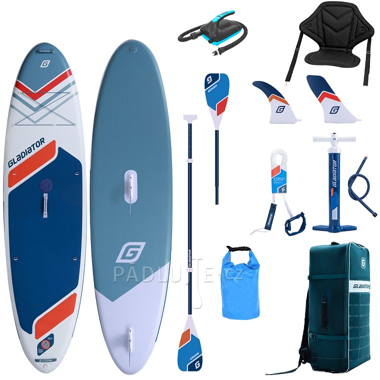 Paddleboard GLADIATOR WindSUP 10'7 2026 - nafukovací paddleboard, windsurfing a kajak