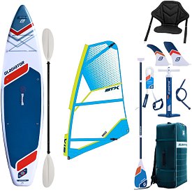Paddleboard GLADIATOR WindSUP 11'6  2026 komplet s plachtou - nafukovací paddleboard, windsurfing i kajak