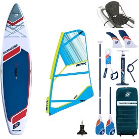 Paddleboard GLADIATOR WindSUP 11'6  2026 komplet s plachtou - nafukovací paddleboard, windsurfing i kajak
