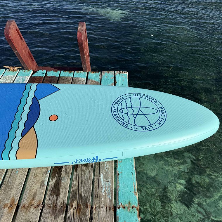 Paddleboard PADDLENAUT WAVE MULTI 12'4'' MINICOMBO 2026 - nafukovací