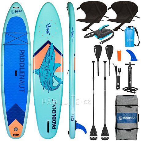 Paddleboard PADDLENAUT SHARKO MULTI 12'4'' MINICOMBO 2026 - nafukovací