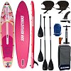 Paddleboard SUN REFLECTIONS MULTI 12'4'' MINICOMBO Suft Blush - nafukovací