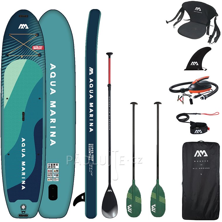 Paddleboard AQUA MARINA SuperTrip 12'6 2026 - nafukovací