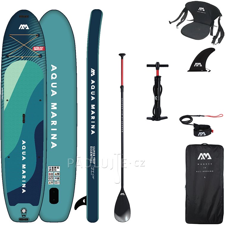 Paddleboard AQUA MARINA SuperTrip 12'6 2026 - nafukovací