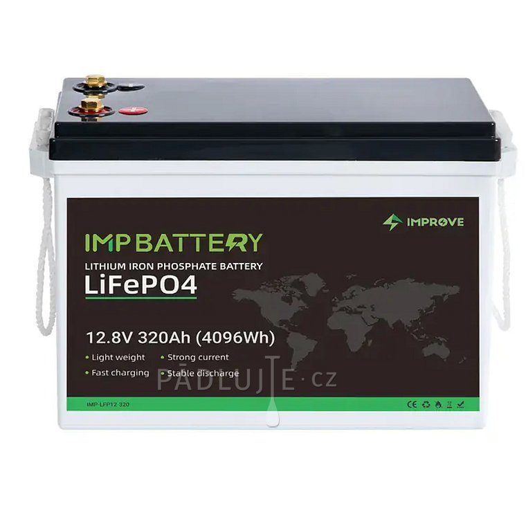 Baterie IMPROVE 320Ah 12.8V LiFePO4 Bluetooth