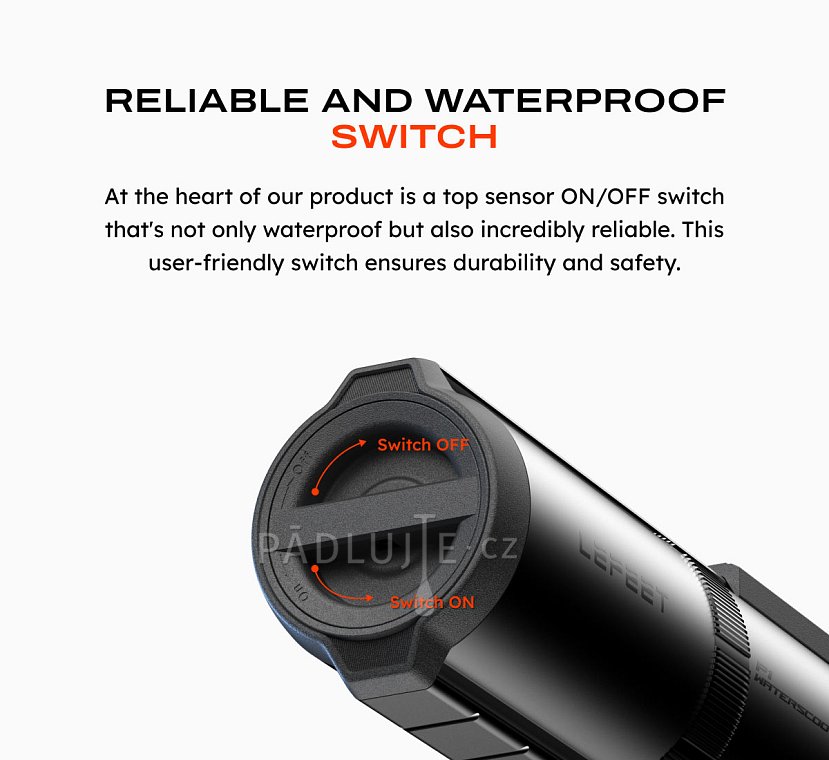 Motor LEFEET P1 XR black 160Wh