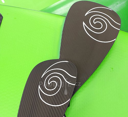 Pádlo SUN REFLECTIONS Combo CARBON PLUS 4-dílné karbonové, nastavitelné pro paddleboard i kajak