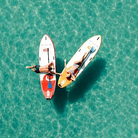 Paddleboard SUP SKIFFO Rivage Lava 11' COMBO - nafukovací