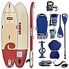 Paddleboard SUP SKIFFO Rivage Lava 11' COMBO - nafukovací