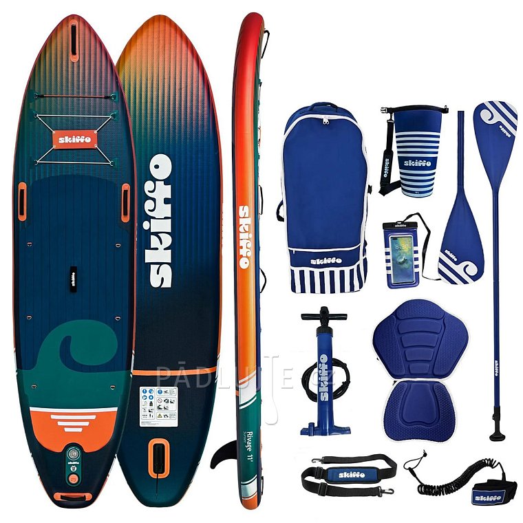 Paddleboard SUP SKIFFO Rivage Sunset 11' COMBO - nafukovací