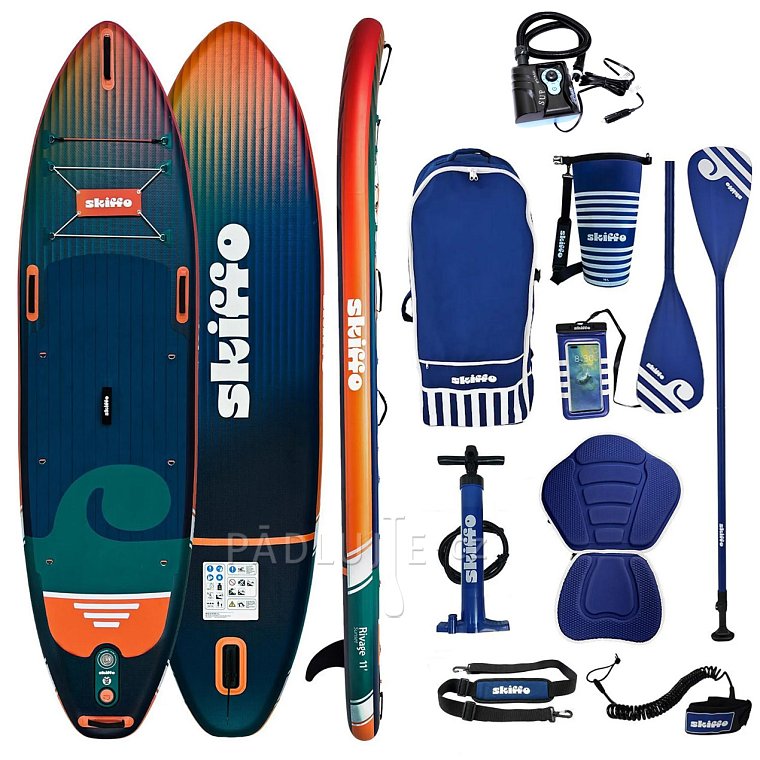 Paddleboard SUP SKIFFO Rivage Sunset 11' COMBO - nafukovací