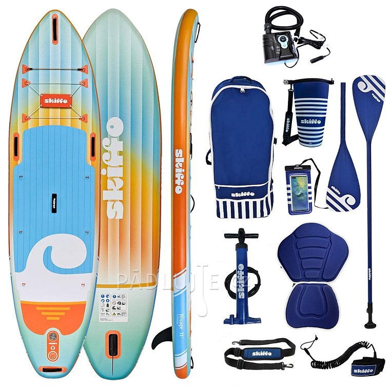 Paddleboard SUP SKIFFO Rivage Sunrise 11' COMBO - nafukovací