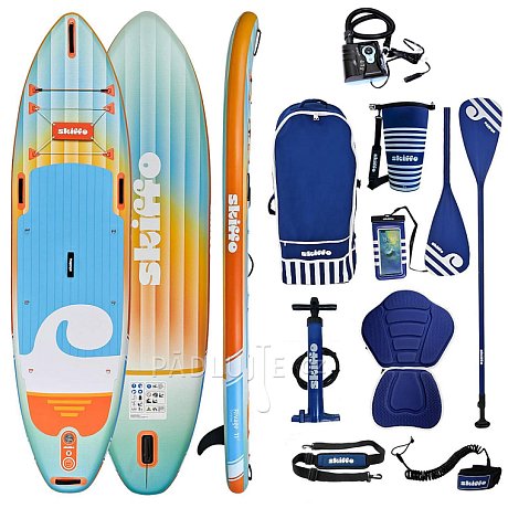 Paddleboard SUP SKIFFO Rivage Sunrise 11' COMBO - nafukovací