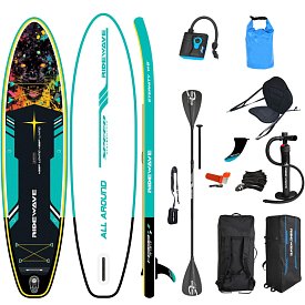 Paddleboard RIDEWAVE Nebula Pard 11'6'' Combo - nafukovací