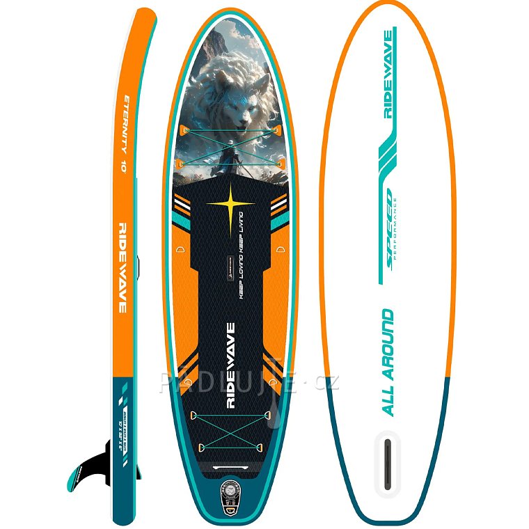 Paddleboard RIDEWAVE Stellar Yeti 10' Combo - nafukovací