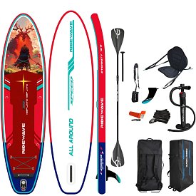 Paddleboard RIDEWAVE Embered 10'6'' Combo - nafukovací