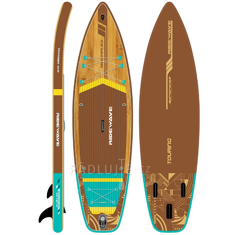 Paddleboard RIDEWAVE New Voyager 10'6'' Touring - nafukovací