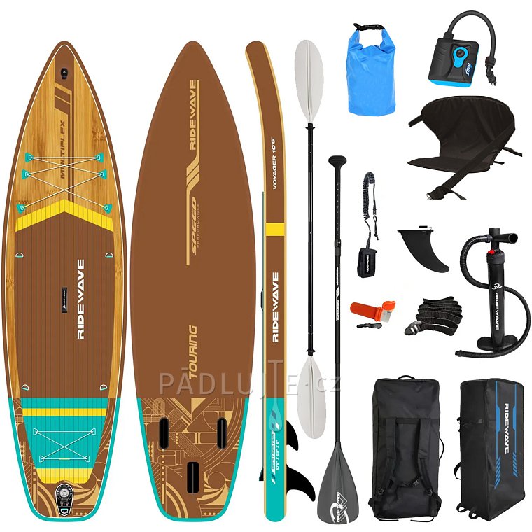 Paddleboard RIDEWAVE New Voyager 10'6'' Touring - nafukovací