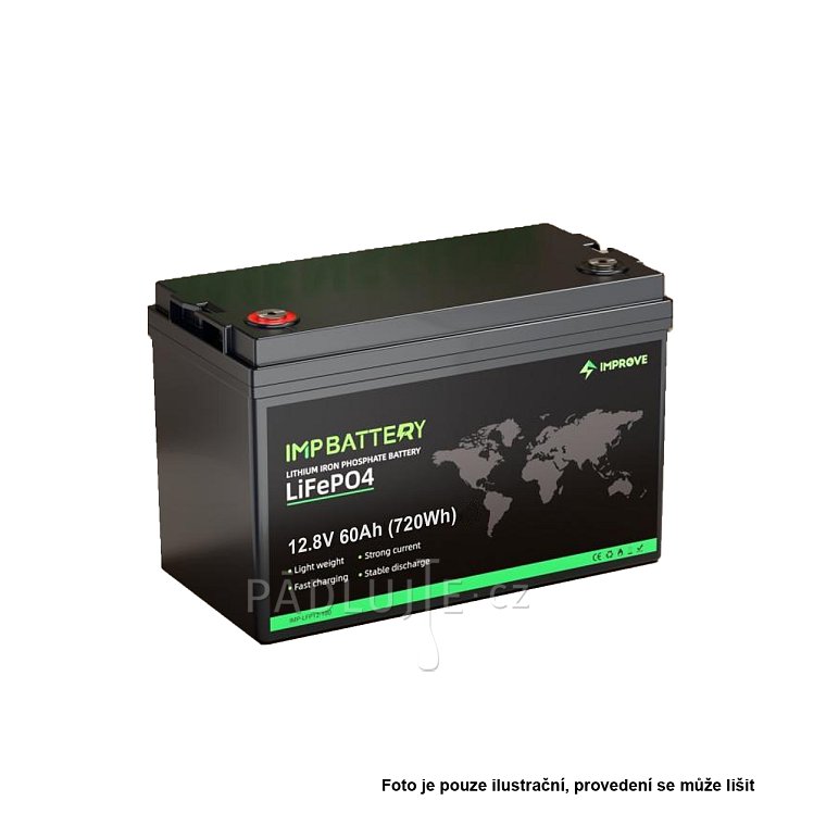 Baterie IMPROVE 60 Ah 12,8 V LiFePo4