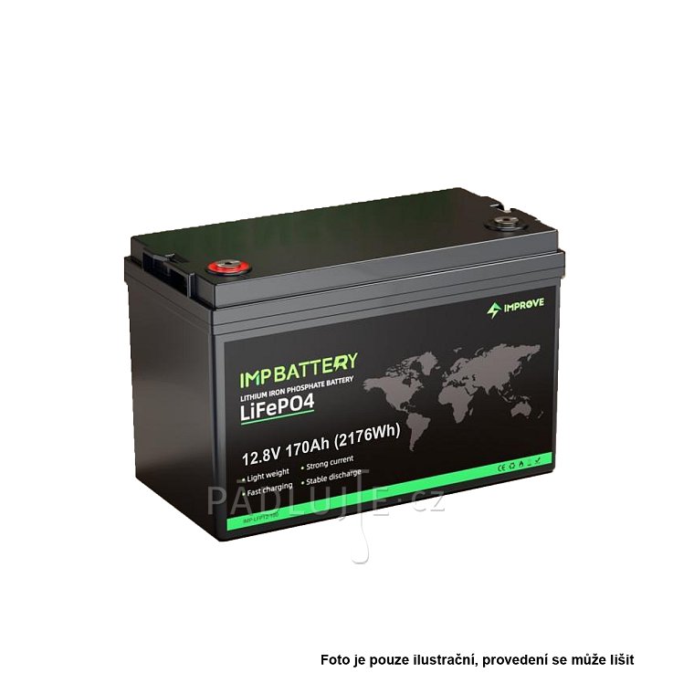 Baterie IMPROVE 170 Ah 12,8 V LiFePo4 Bluetooth